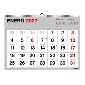 Miquelrius Calendario Pared A3 Num. gds Basic 27