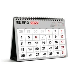 Miquelrius Calendario Sobremesa A5 Num. gds Basic 27