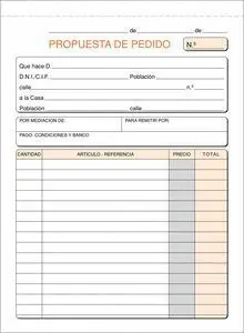 Loan Talonario Pedidos Duplicado T-71 Loan
