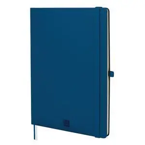Finocan Cuaderno Tapa Dura Liso 80Gr 144Pag 176X250M Azul