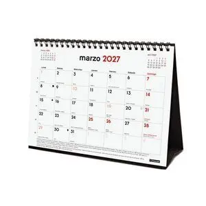 Finocam Calendario 16 Meses Sobremesa S 26-27