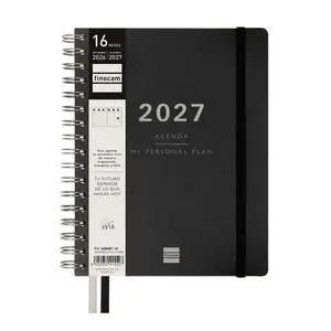Finocam Agenda 16 Meses 26/27 Tempus A5 S/V Vertical