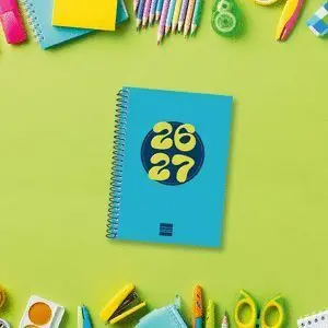 Finocam 26-27 Agenda Escolar Cool 1/8 Dp Azul