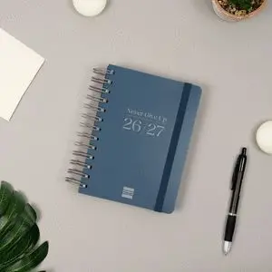 Finocam 26-27 Agenda Escolar Cosmo Flex 1/8 Dp Azul