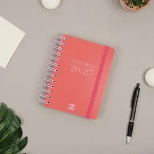 Finocam 26-27 Agenda Escolar Cosmo Flex 1/8 Dp Rojo