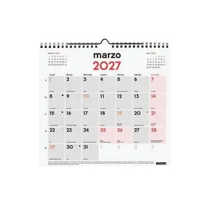 Finocam Calendario Pared 2027 Escribir M