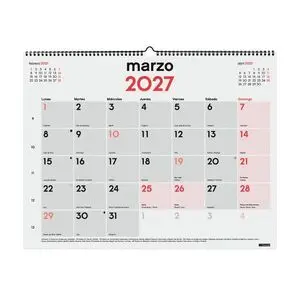 Finocam Calendario Pared 2027 Mixto Xl
