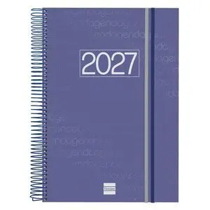 Finocam Agenda Anual 2027 Year E40 Dp Azul