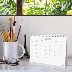 Finocam Calendario Sobremesa 2027 Art Frases Motivadoras