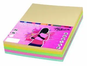 Paquete Folios Pastel 100 ud