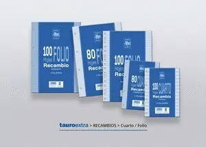 Tauro Recambio 1 Raya A5 4Taladros 60Gr 100H