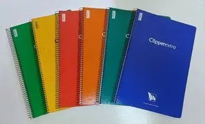Bloc Folio Tapa Dura 60G Cuadro 4X4 Clipper Surtid