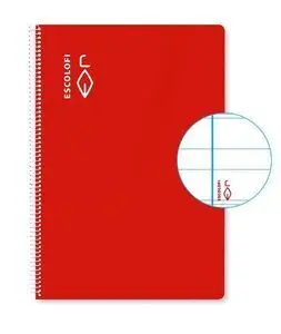 Bloc Espiral Folio 50H 70Gr Pauta Montessori 3,5 R