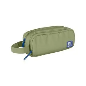 Oxford Portatodo Triple Bsmart 9,5X22,5X8Cm Verde Safari con Asa