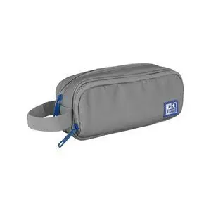 Oxford Portatodo Triple Bsmart 9,5X22,5X8Cm Gris con Asa Kangoo