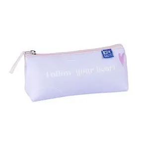Oxford Portatodo Triangular Cute Pu Surtido Tonos Pasteles