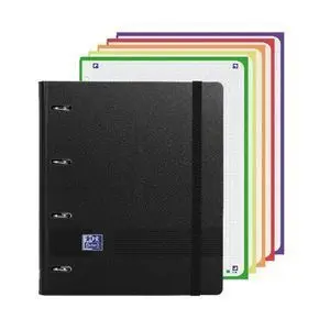Oxford Archivador Pack Europeanbinder A4+ L G Cuadro 5X5 +Marcador+Pizarra+Stickers