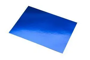 Cartulina 50X65 Metalizasa Azul