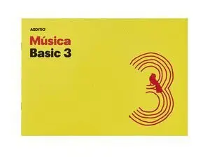 Additio Block Musica Basic 3 Pentagramas