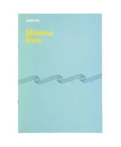 Additio Cuaderno A4 Musica Duo Pentagrama