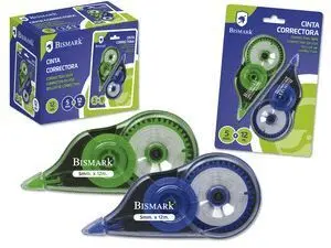 Corrector Cinta Bismark 12M Blister 2U