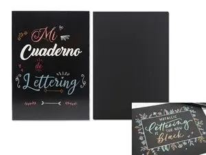 Bismark Cuaderno de Lettering A4 50H Negras 80G