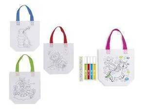 Bismark Bolsa para Colorear + 4 Rotuladores