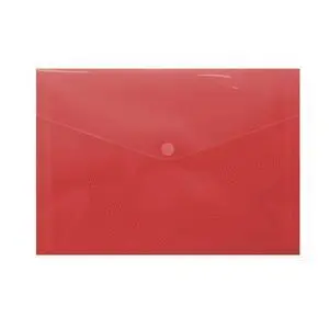 Sobre Portadocumentos con Velcro A4 Office Rojo