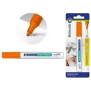 Rotulador Pintura Acrilica 1-3Mm Naranja
