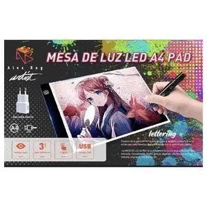 Artist Mesa de Luz A4 Pad para Dibujar
