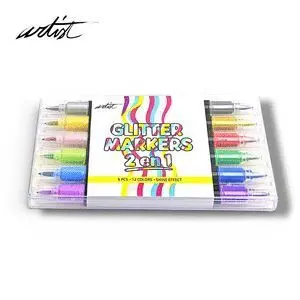 Artist Sets 6 Rotuladores Doble Punta (12 Colores) Glitter