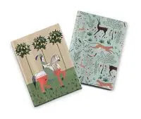 Pack 2 Cuadernos Cosidos Brianda Caballo y Gacelas