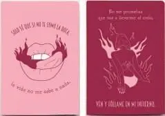 Pack 2 Cuadernos Cosidos Animalismo Poetico Solo se y Cielo