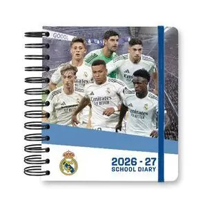 Erik 26/27 Agenda Escolar D/P 11 Meses Real Madrid
