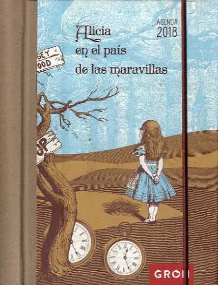 018 Agenda Alicia en el Pais de las Maravillas