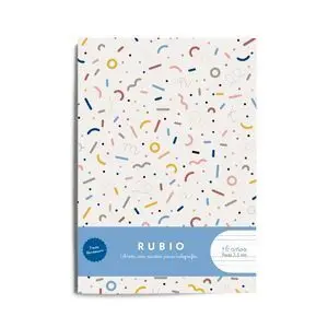 Rubio Libreta A5 Pauta Montessori 3,5Mm - 44Hojas 80Gr