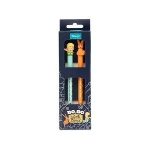 Mr Wonderful Set de 2 Boligrafos Borrables Bo-Bo el Principito/ Conejo