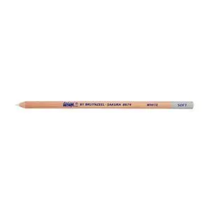 Talens Lapiz Pastel Design Espec Blanco Suave Sakura 8674