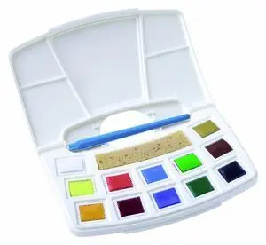 Talens Water Colour Pocketbox 12 Pastillas Acuarela