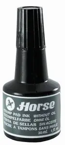 Horse Tampon Tinta Negra