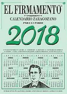022 el Firmamento. Calendario Zaragozano 2022 Pared