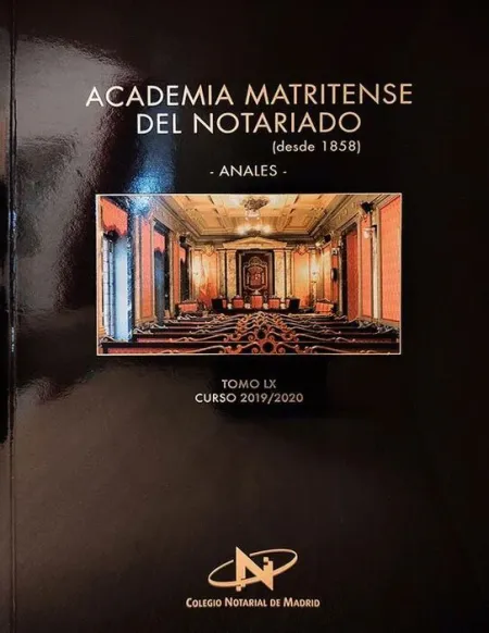 Academia Matritense del Notariado Tomo Lx