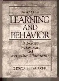 Learning Behavior Biological Psycholog