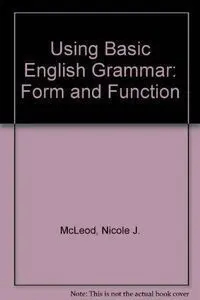 Using Basic English Grammar From Funct