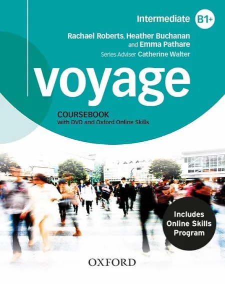 018 Voyage B1+ Student's Book + Workbook+ Oxford Online Skills Program B1+ (Bundle