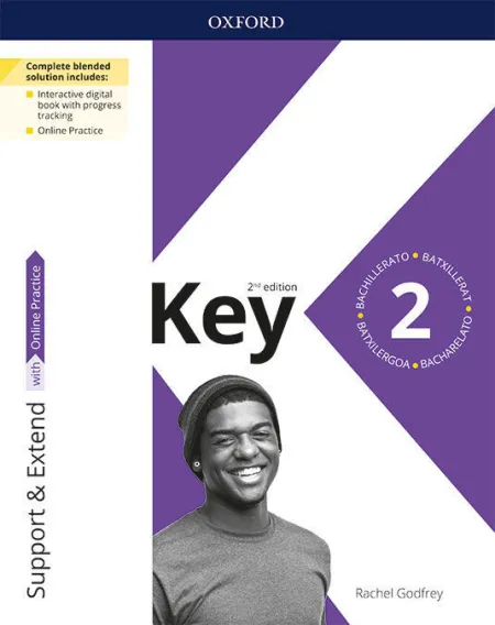 021 Key To Bachillerato 2. Exam Trainer & Support & Extend Pack. 2 Edition