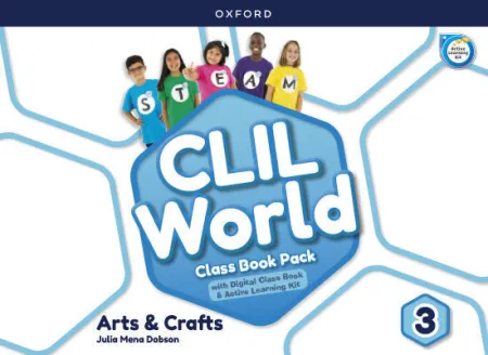 022 3Ep Arts & Crafts 3 Coursebook (Clil World)