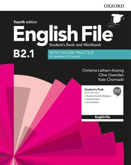 4ª Edición English File B2. 1 Sb And Wb With Key Pack