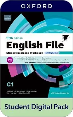 025 C1 English File 5Th Edition C1. Student's Book And Workbook And Digital With Key Pa