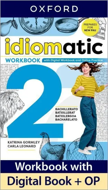 025 2Bach Wb Idiomatic 2 + Digital Workbook And Online Practice